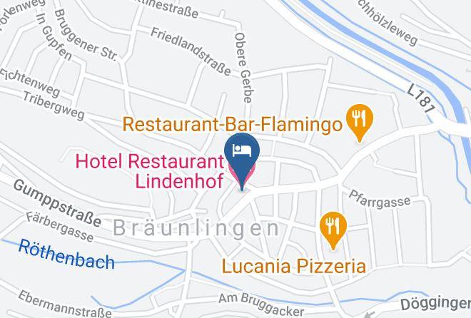 Hotel Restaurant Lindenhof Map