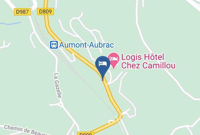 Lozere - Hotel Restaurant Linette Maps