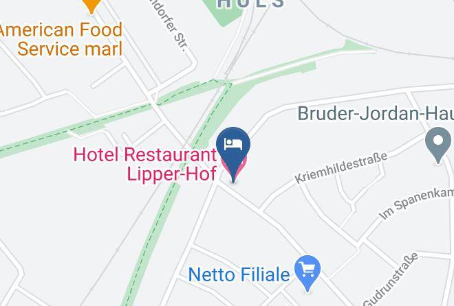 Recklinghausen - Hotel Restaurant Lipper Hof Maps