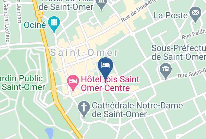 Pas De Calais - Hotel Restaurant Les Frangins Logis & Contact Hotel Maps