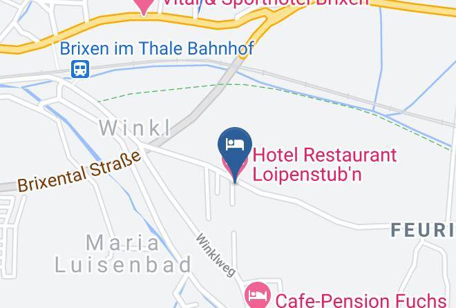 Kitzbuhel - Hotel Restaurant Loipenstub'n Maps