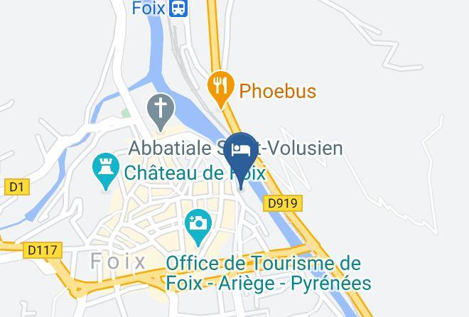 Hotel Restaurant Lons Map