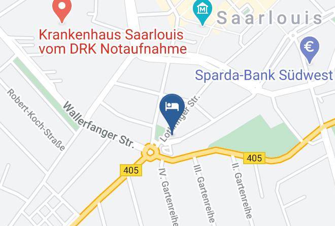 Saarlouis - Hotel Restaurant Lothringer Hof Maps