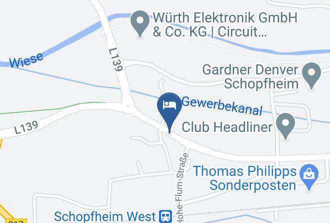 Lorrach - Hotel Restaurant Lowen Maps