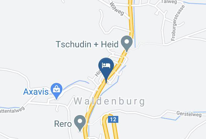 Waldenburg - Hotel Restaurant Lowen Maps
