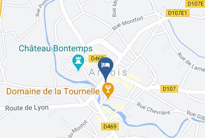 Jura - Hotel Restaurant Maison Jeunet Maps