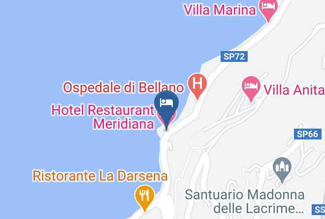 Lecco - Hotel Restaurant Meridiana Maps