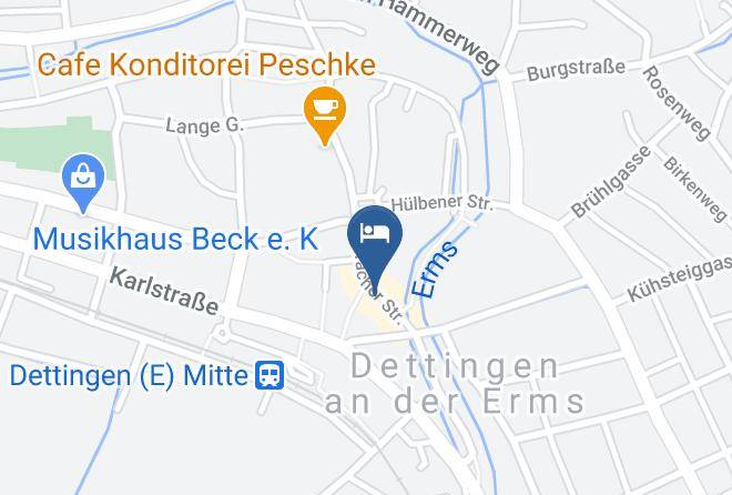 Hotel Restaurant Metzgerei Rosle Map