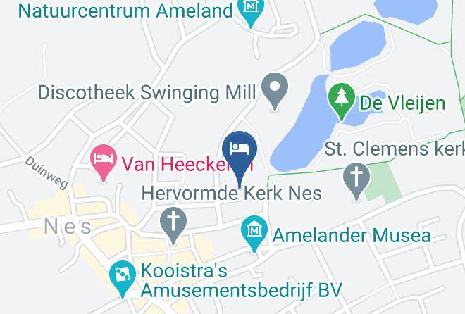 Ameland - Hotel Restaurant Molenzicht Maps