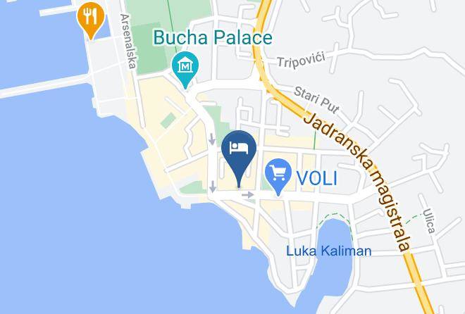 Hotel & Restaurant Montenegrino Map