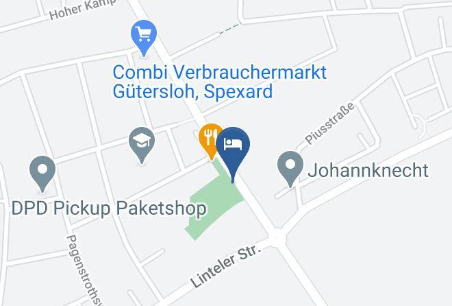 Gutersloh - Hotel Restaurant Muterthies Olaf Wittag Maps