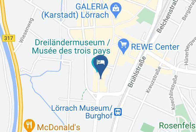 Lorrach - Hotel Restaurant Natur Stein Maps