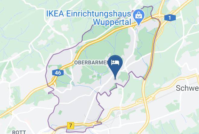 Wuppertal - Hotel Restaurant Neue Welt Maps