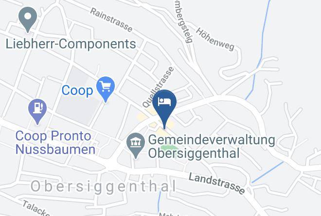 Baden - Hotel Restaurant Neuhaus Ernst Meier Maps