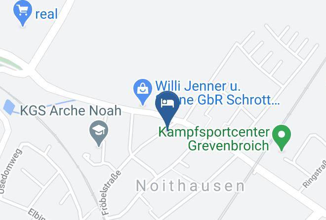 Hotel Restaurant Noithausen Map