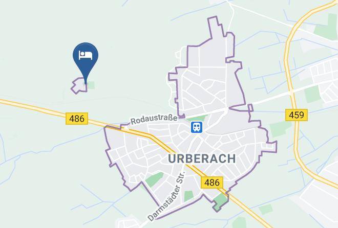 Offenbach - Hotel & Restaurant Odenwaldblick Maps