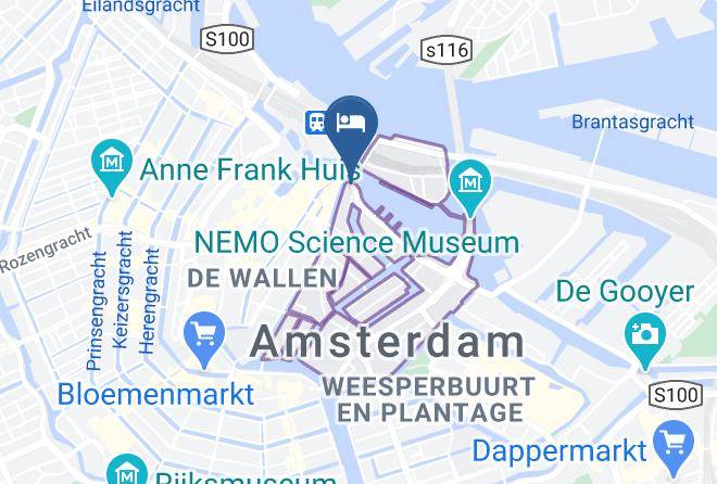 Amsterdam - Hotel Restaurant Old Bridge Maps
