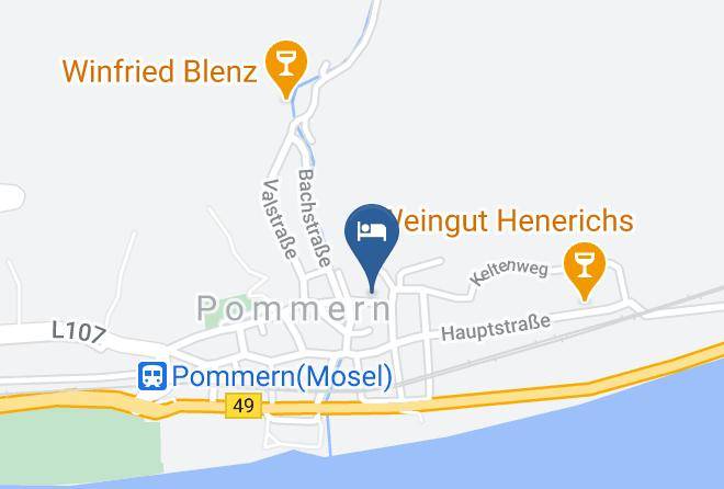 Cochem Zell - Hotel Restaurant Onkel Otto Maps