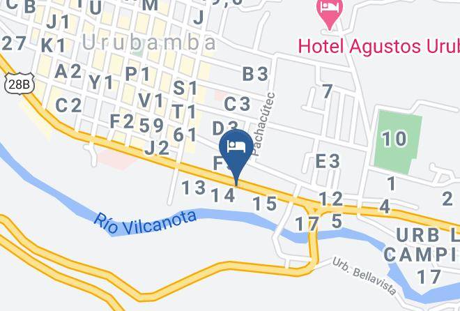 Urubamba - Hotel & Restaurant Oriental Maps