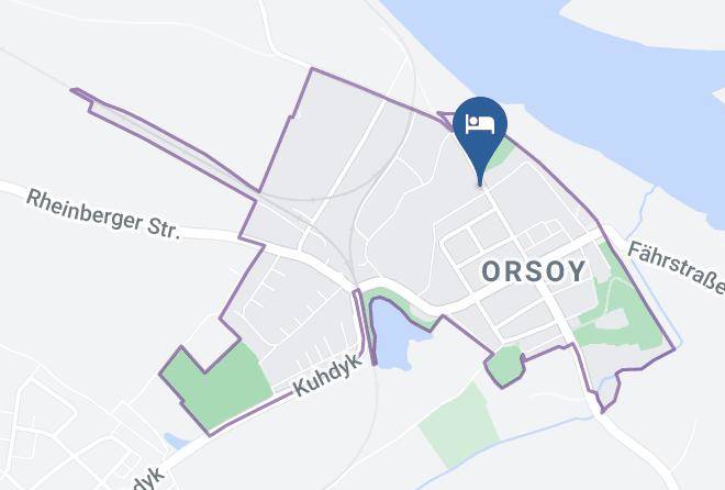 Hotel Restaurant Orsoyer Hof Map