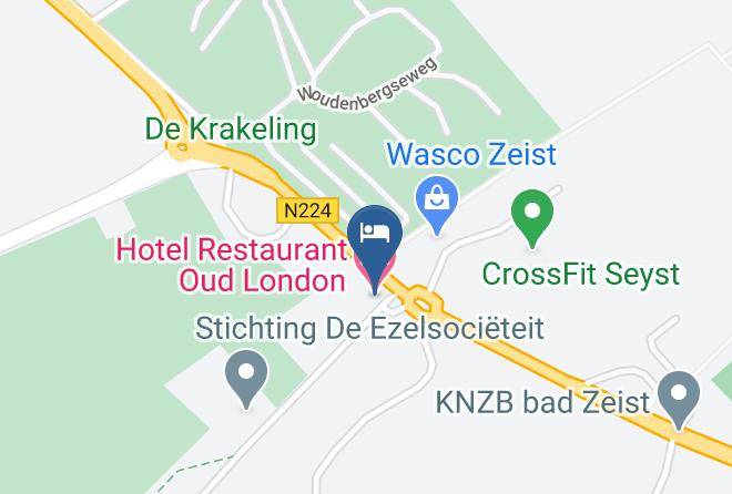 Gemeente Zeist - Hotel Restaurant Oud London Maps