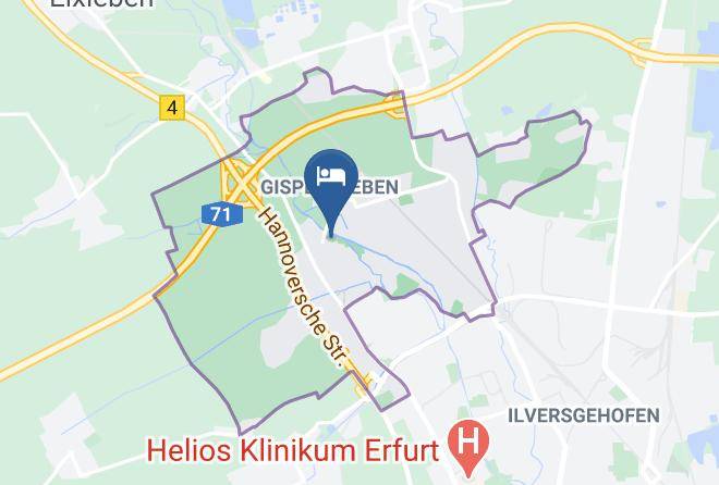 Erfurt - Hotel & Restaurant Park Cafe Isa Maps