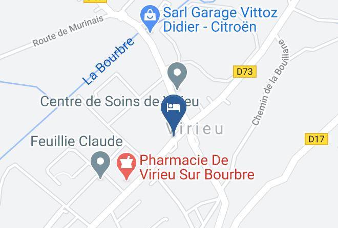 Isere - Hotel Restaurant Pascal Sarl Maps