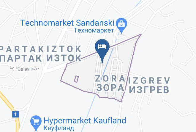 Sandanski - Hotel & Restaurant Pautalia Maps
