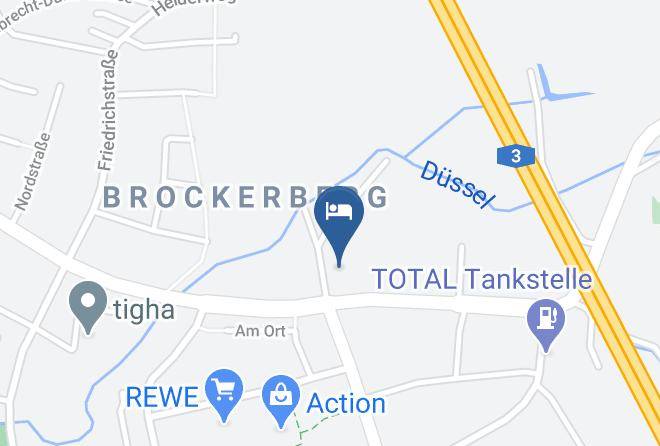 Hotel Restaurant Pension Bach Stuben Erkrath Map