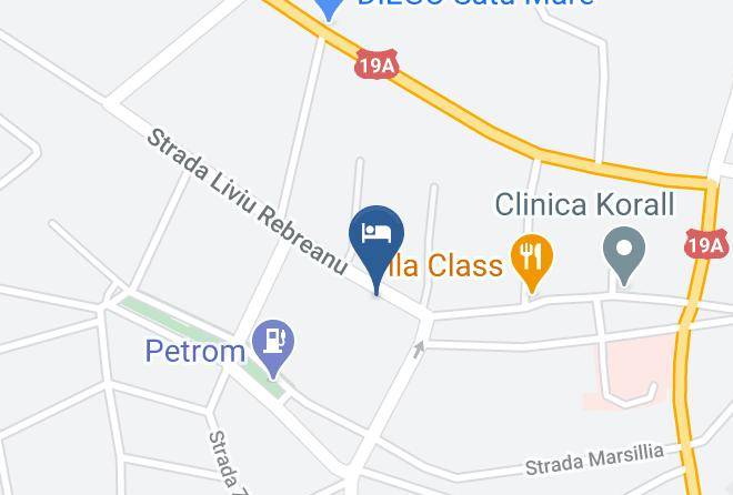 Satu Mare - Hotel Restaurant Perla Maps