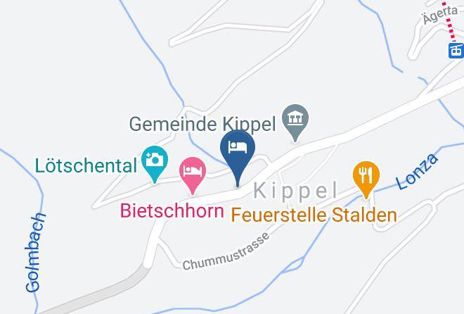 Raron - Hotel Restaurant Petersgrat Maps