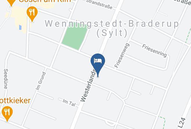 Nordfriesland - Hotel & Restaurant Petit Robby Maps