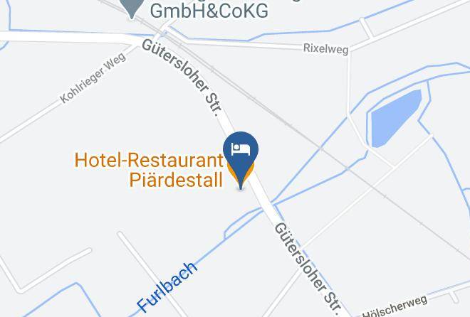 Paderborn - Hotel Restaurant Piardestall Maps