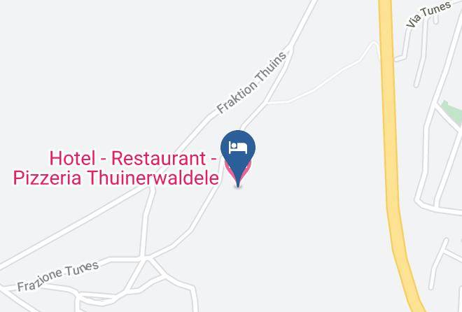 Bolzano - Hotel Restaurant Pizzeria Thuinerwaldele Maps