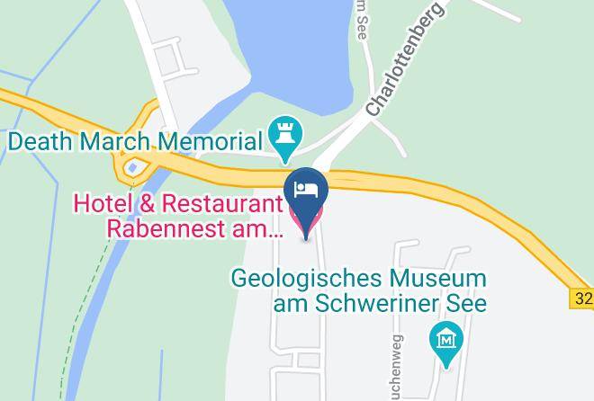 Ludwigslust Parchim - Hotel & Restaurant Rabennest Am Schweriner See Maps