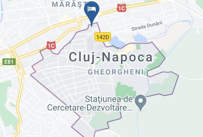 Cluj Napoca - Hotel Restaurant Rao Maps