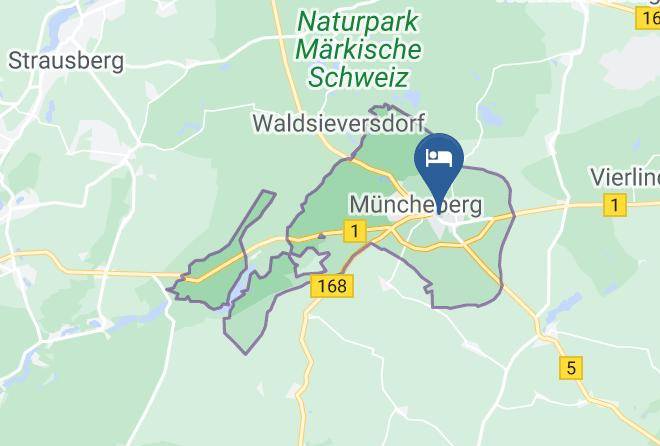 Hotel Restaurant Rathauseck Muncheberg Map