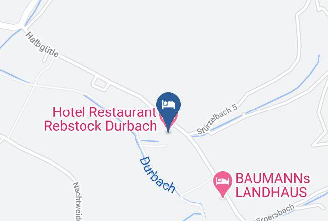 Ortenaukreis - Hotel Restaurant Rebstock Durbach Maps