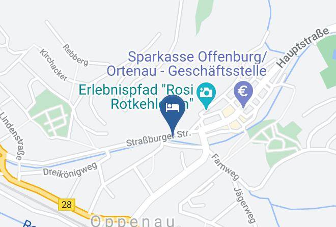 Ortenaukreis - Hotel & Restaurant Rebstock Oppenau Maps