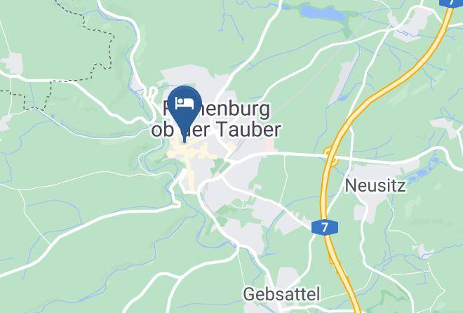Ansbach - Hotel & Restaurant Reichskuchenmeister Das Herz Von Rothenburg Maps