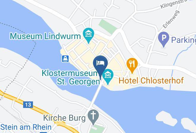 Stein - Hotel Restaurant Rheinfels Max Schwegler Maps