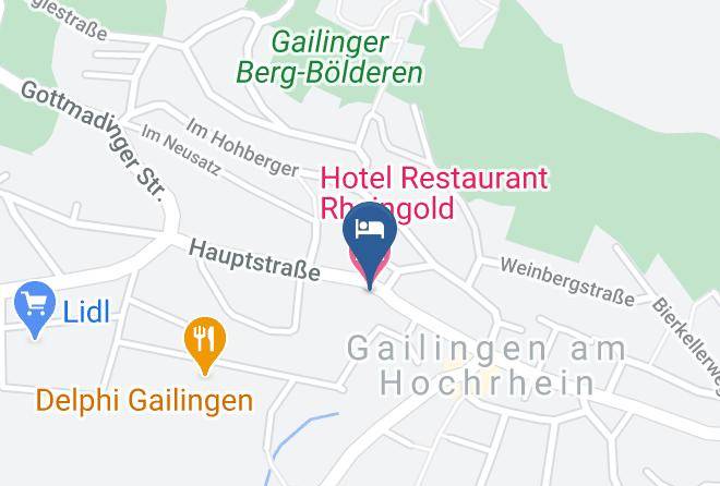 Constance - Hotel Restaurant Rheingold Maps
