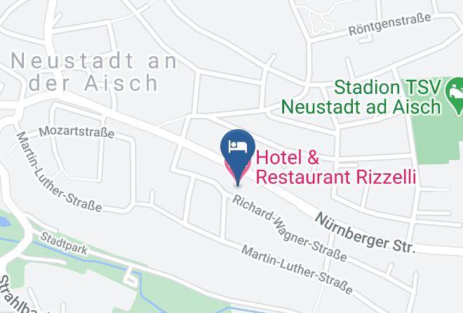 Hotel & Restaurant Rizzelli Map