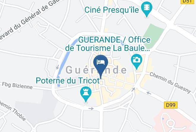 Loire Atlantique - Hotel Restaurant Roc Maria Maps