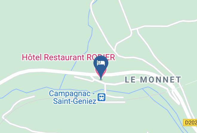 Aveyron - Hotel Restaurant Rodier Maps