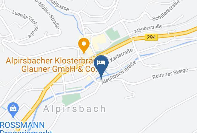 Freudenstadt - Hotel Restaurant Rossle Alpirsbach Maps