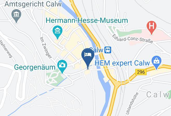 Calw - Hotel Restaurant Rossle Maps