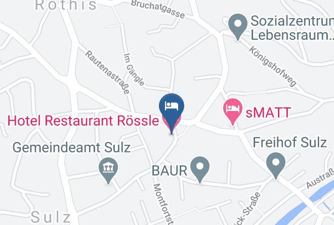 Feldkirch - Hotel Restaurant Rossle Maps