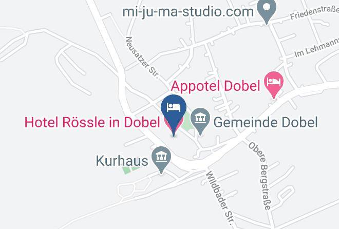 Calw - Hotel Rossle In Dobel Maps