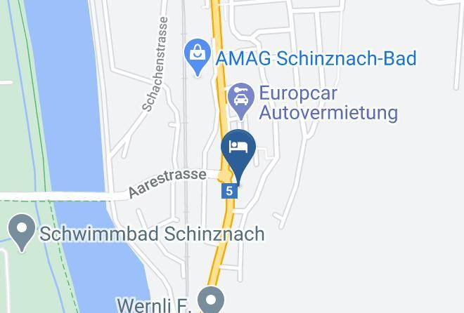 Brugg - Hotel Restaurant Rossli Schinznach Bad Brugg Maps
